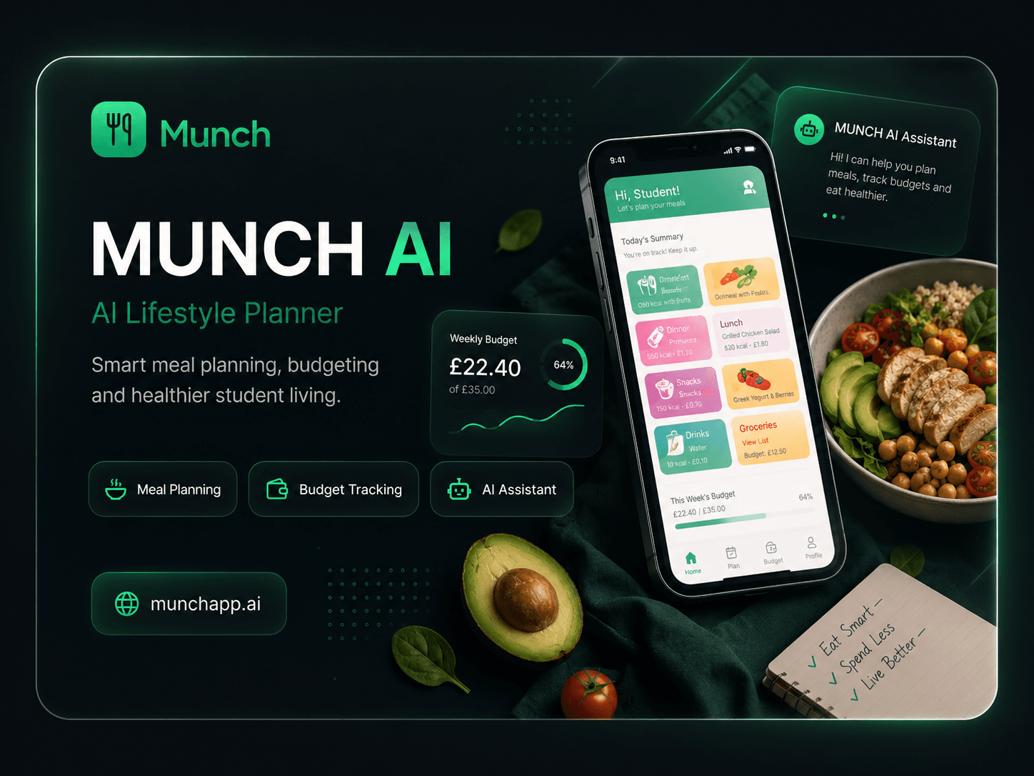 MUNCH AI project showcase