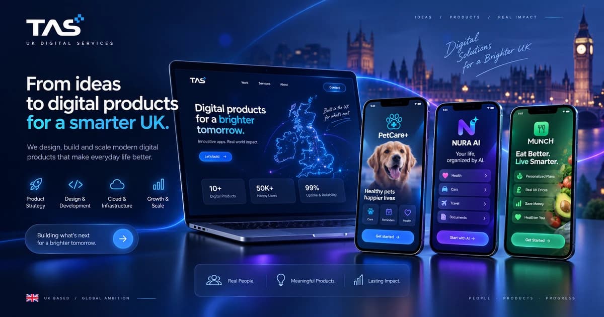 TAS UK and Saudi digital product and growth insights